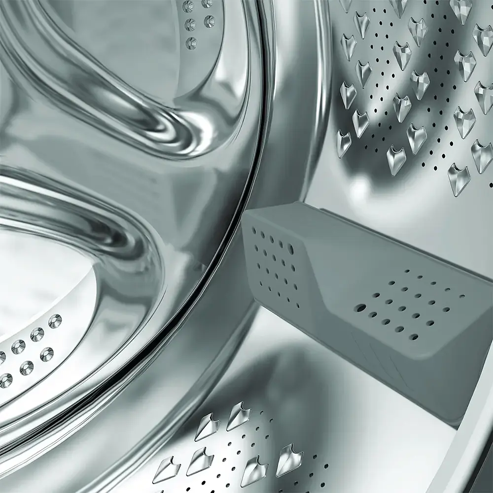 Whirlpool Пральна машина Whirlpool фронтальна, 7кг, 1400, A, 49.6см, дисплей, пара, інвертор, люк чорний, білий - фото 5