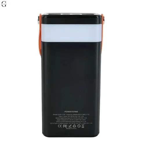 Універсальна мобільна батарея 50000 mAh, TUGII Y105, Black, 22.5 Вт WUW teh0027639 - фото 5
