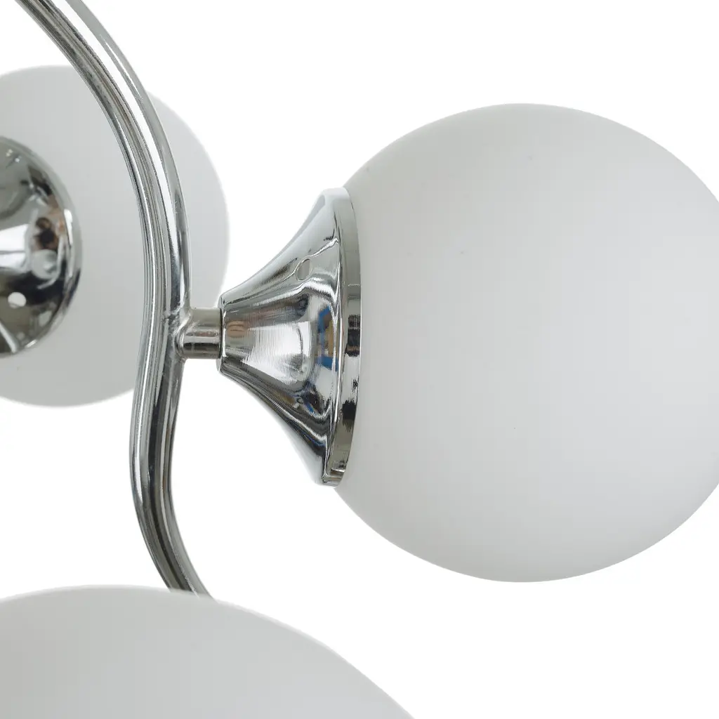 Люстра потолочная Brille в спальню E14 60W CH (BL-977C/6) - фото 6