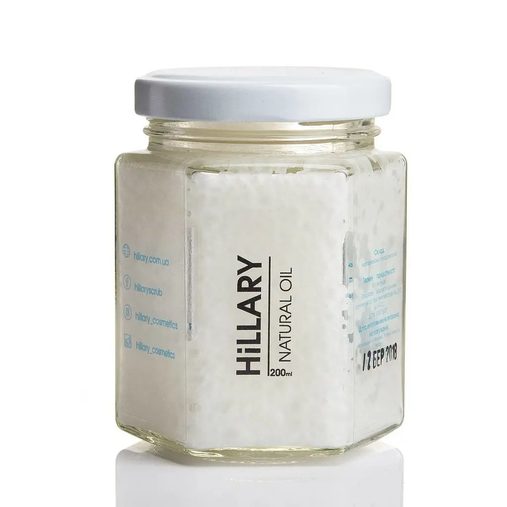 Нерафинированное кокосовое масло VIRGIN COCONUT OIL Hillary 200 мл - фото 2