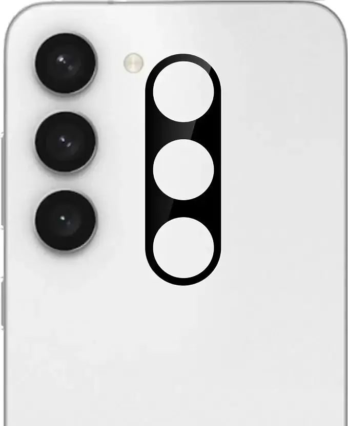Защитное стекло на камеру DK 3D Color Glass для Samsung Galaxy S23 S911 015644 black - фото 6
