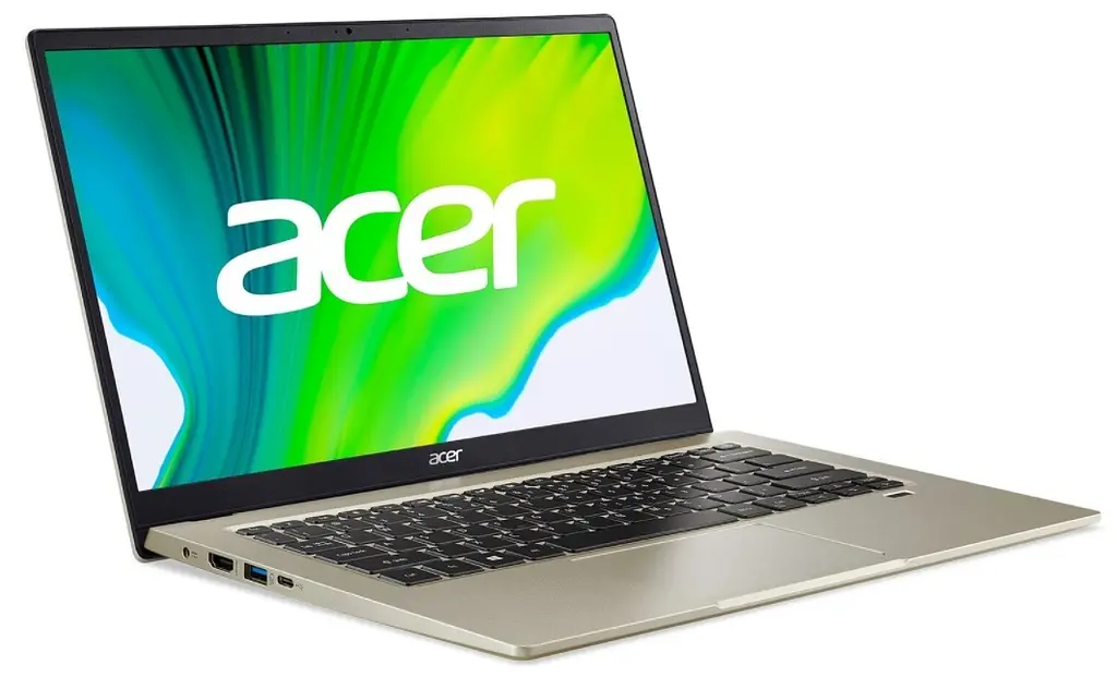 Ноутбук Acer Swift 1 SF114-34 14FHD IPS/Intel Pen N6000/4/128F/int/Lin/Gold (NX.A7BEU.00E) - фото 5