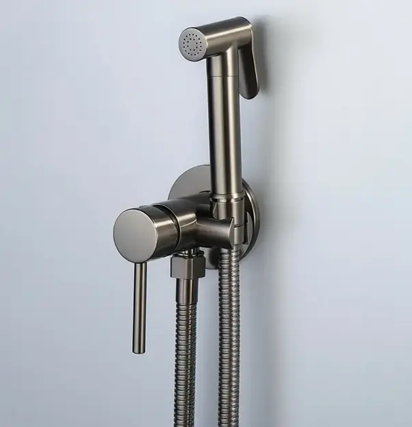 Набір гігієнічного душу Rea Loop Tytan прихованого монтажу графіт REA-B6446 - фото 2
