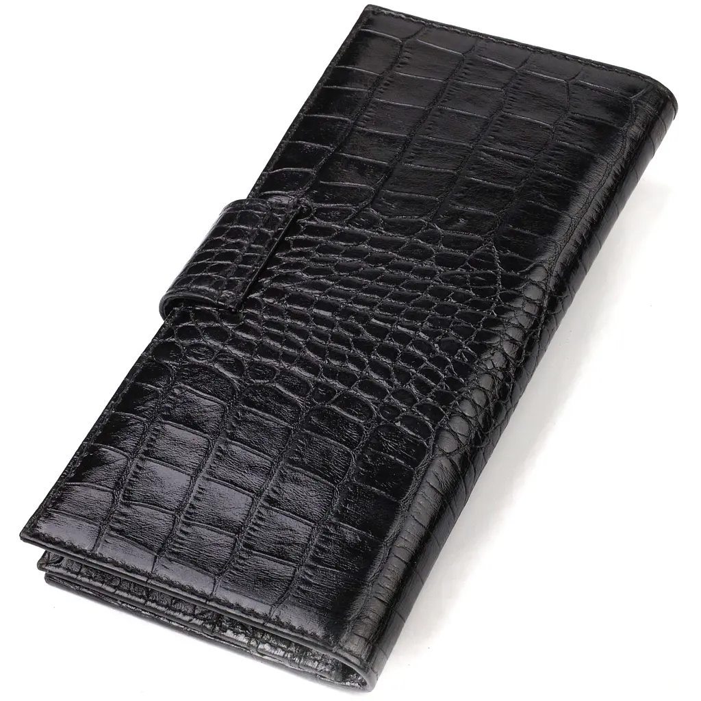 Мужской кожаный кошелек Canpellini 9х18.7х1 см acs0025599 - фото 2