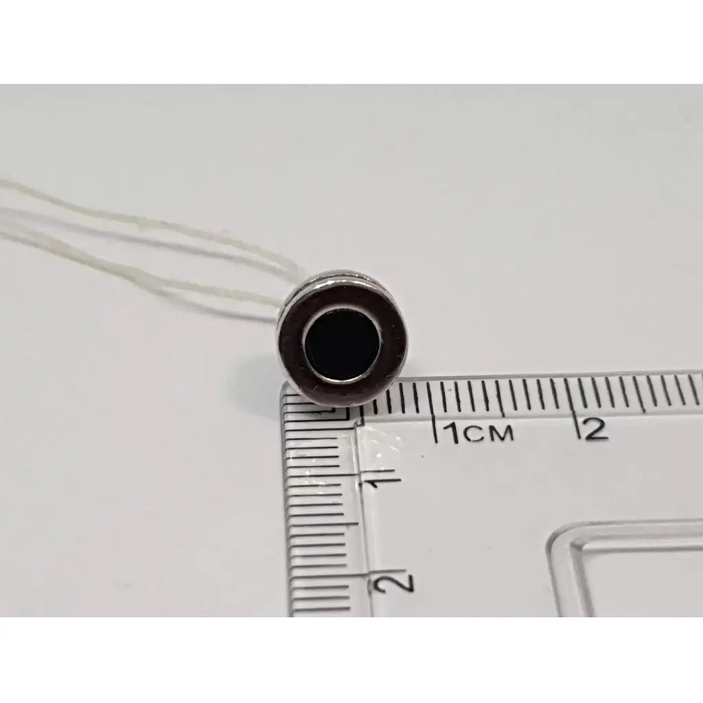 Срібні пуссети Silvex 925 з оніксом і фіанітами. СК2ОФ/1109 - фото 5