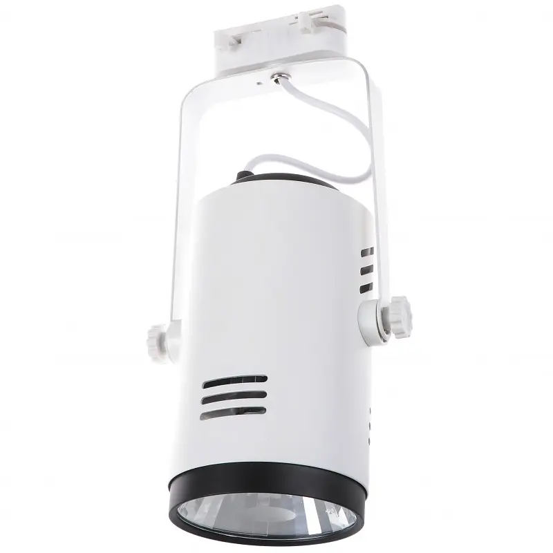 Светильник трековый поворотный LED 413/30W WW WH/BK COB Brille 32-271 - фото 3