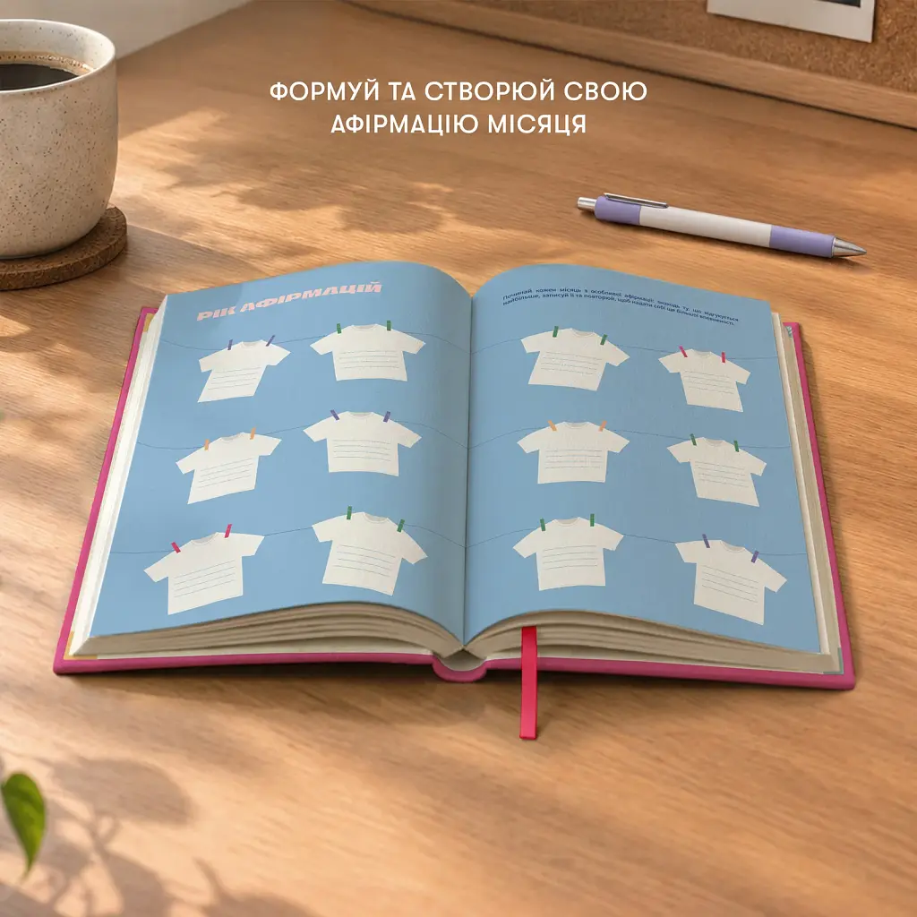 Мініпланер Orner "WITHOUT PLAN mini" рожевий - фото 11
