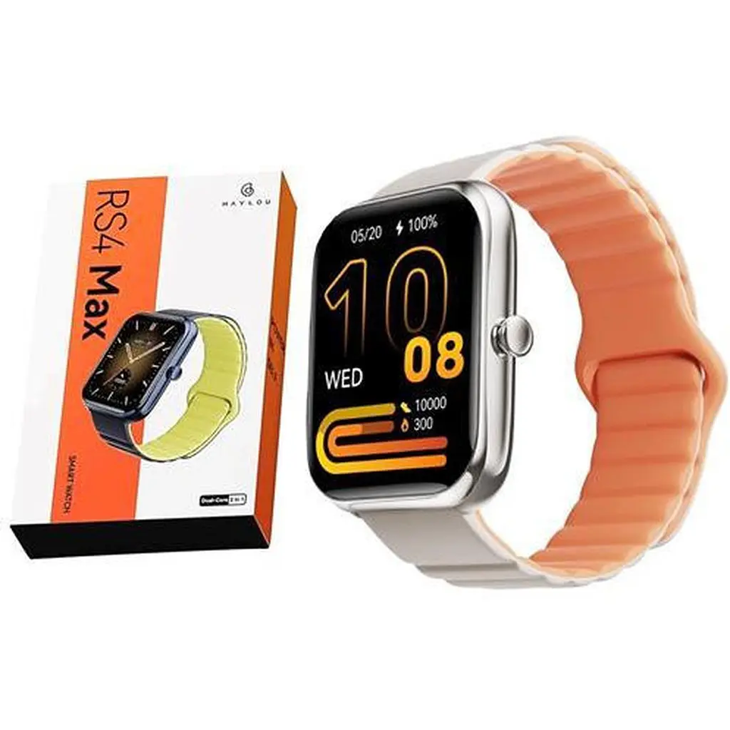 Смарт-часы Xiaomi Haylou RS4 Max (LS17) поддержка звонков серебристый корпус - фото 4