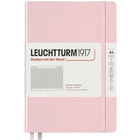 Блокнот Leuchtturm1917 Muted Colours Середній, Powder, клітинка (361575)