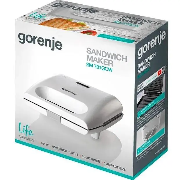 Бутербродница Gorenje SM701GCW [89962] - фото 4