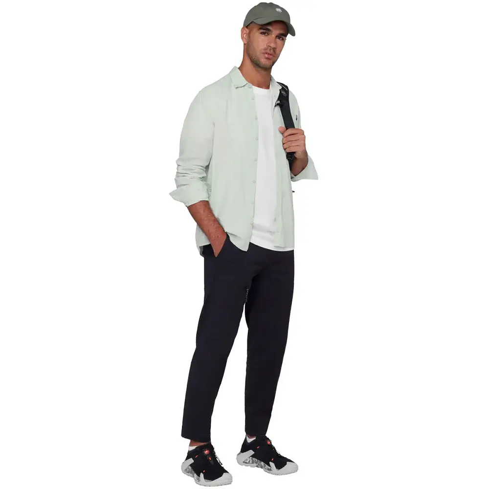 Сорочка Mammut Alvra Summer Longsleeve Shirt M XXL silver sage - фото 5