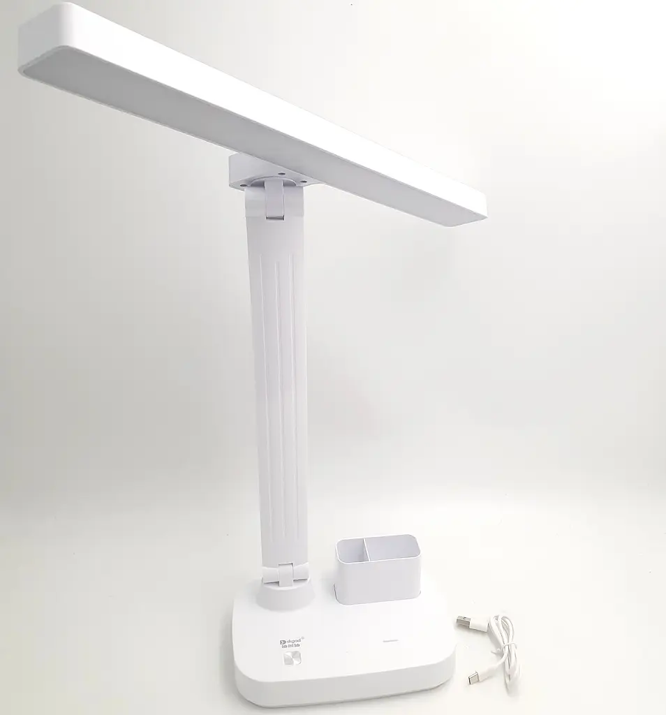 Настільна LED-лампа 45 см сенсорна світлодіодна 5 W акумуляторна (знімні 2 × 18650 6000 mAh) 3000–6000 K Digad 1963 - фото 2