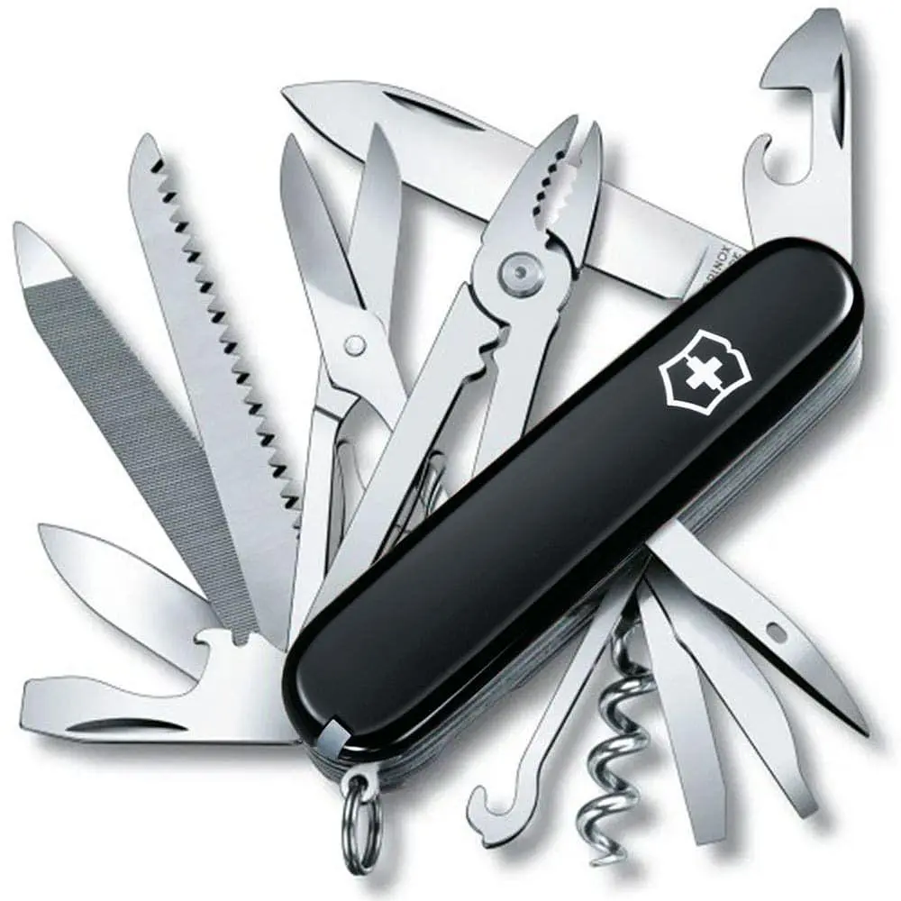 Ніж Victorinox Handyman 91мм 24функ чорн - фото 4