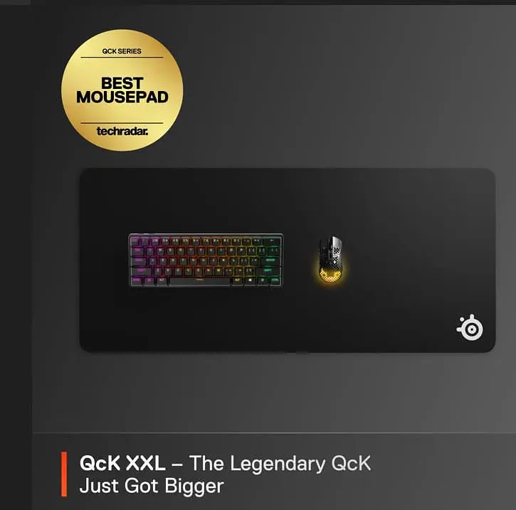 Игровая поверхность SteelSeries Qck XXL 900х400х2мм (63429) - фото 3