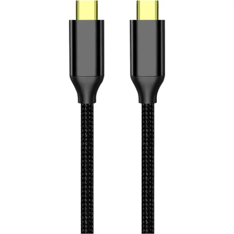 Дата кабель USB-C to USB-C 1.0m USB3.2 (20Gbps 4K PD100W) Gen2 5А black ColorWay (CW-CBPDCC062-BK) - фото 5