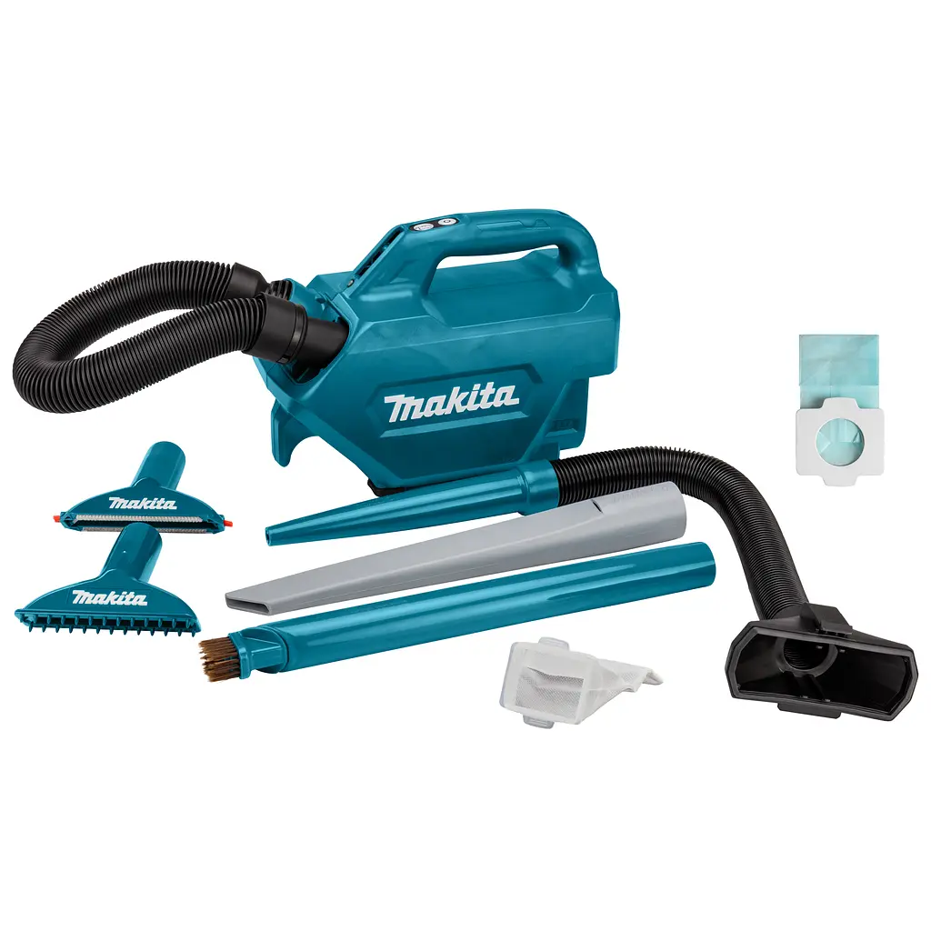 Пилосос акумуляторний для транспортних засобів Makita DCL184Z (54 мбар, 1.4 м3/хв, LXT, без акумуляторів та зарядного пристрою)