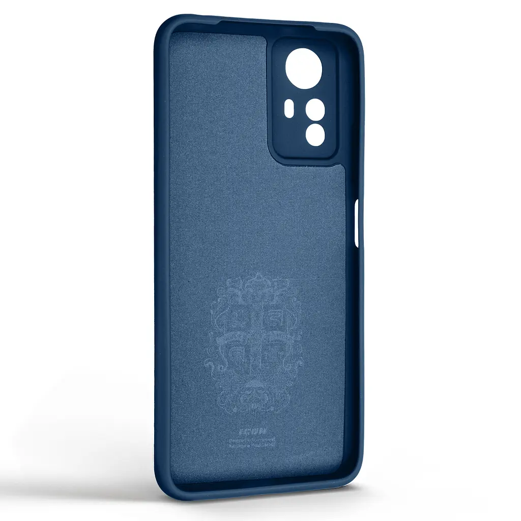 Силиконовый чехол для Xiaomi Redmi Note 12S 4G, Icon Ring, синий, панель-накладка, с кольцом-подставкой на 360°, противоударный, возможность использования магнитных держателей, ArmorStandart (ARM68811) - фото 2