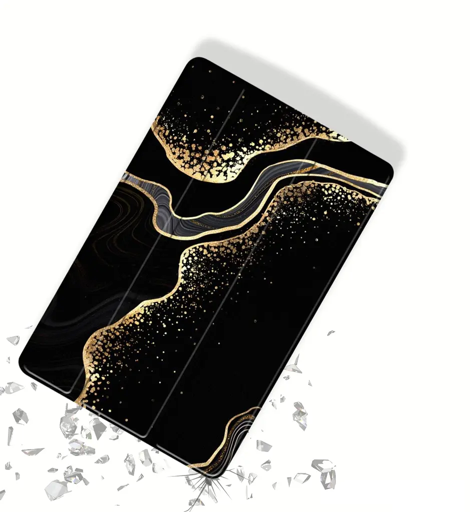 Чохол-книжка BeCover Smart Case для Apple iPad Air 11" M4 2026 Black Abstraction (715204) - фото 4