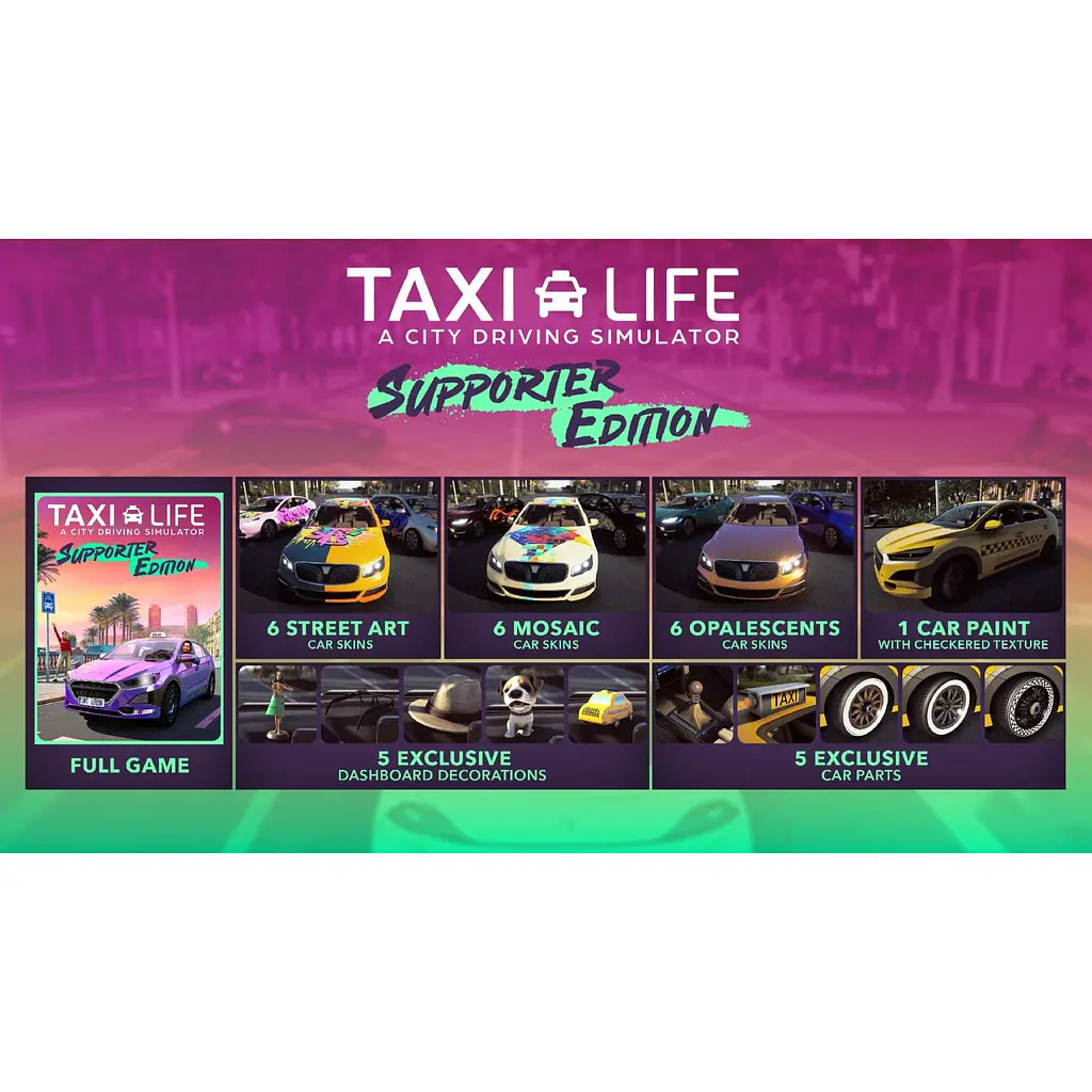 Ключ активації Microsoft Taxi Life - Supporter Edition для Xbox Series S/X - фото 2