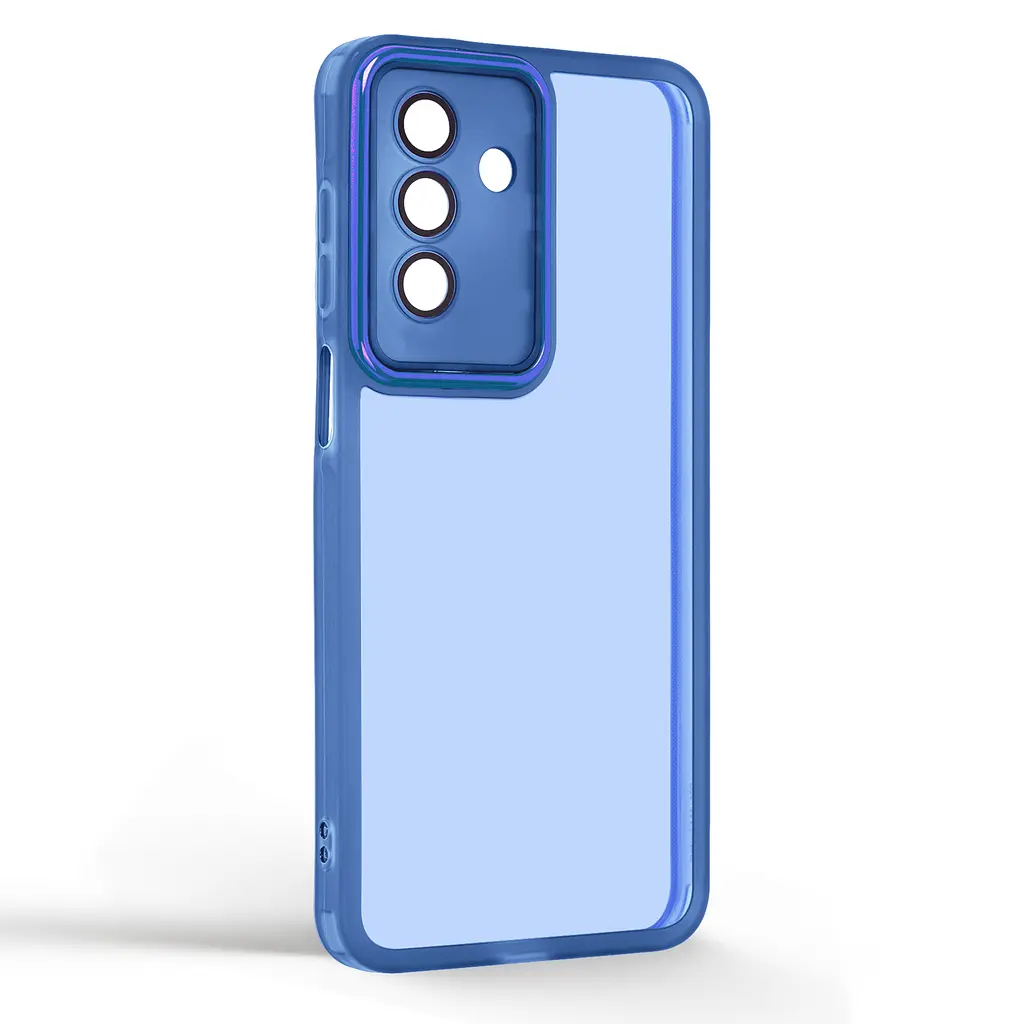 Защитный чехол для Samsung Galaxy A17 4G (A175), Shade, голубой, TPU+PC, матовый, защита всего корпуса, панель-накладка, противоударный, с большими бортами, амортизирует удары при падениях, ArmorStandart (ARM89964) - фото 2