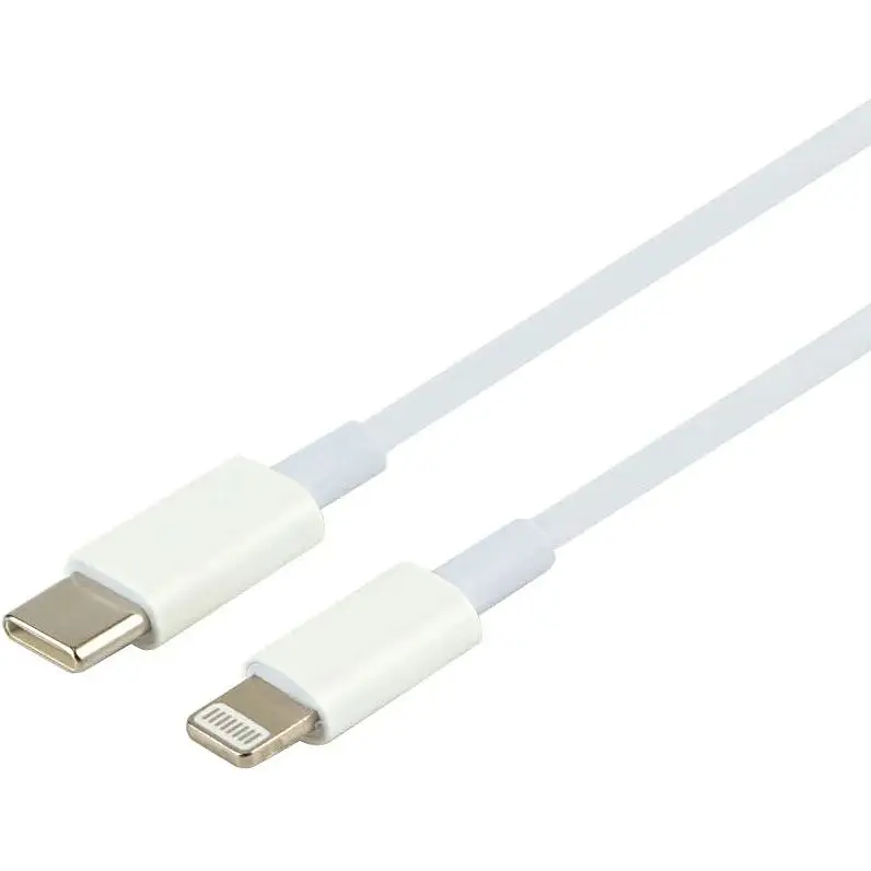 Комплект зарядного пристрою Apple PD 25W iPhone 14 Pro Max 1:1 Type-C to Lightning 1m iPhone 14 / iPhone 15 / iPhone 15 Pro Max White - фото 3
