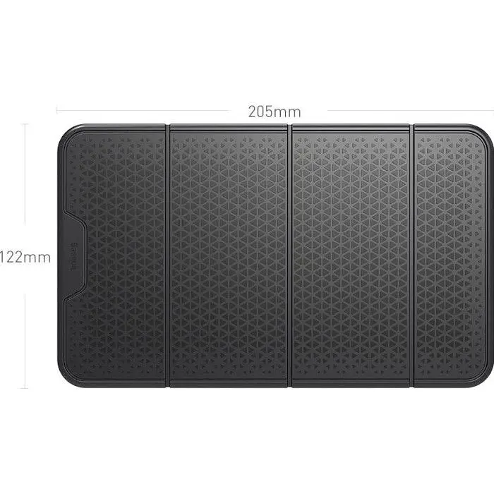 Автотримач Baseus Folding Bracket Antiskid Pad SUWNT-01 (Black) [67190] - фото 7
