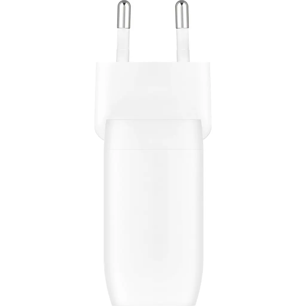 Мережевий зарядний пристрій Belkin Boost Up Charge Pro Dual USB-C 60W White (WCB010VFWH) [158902] - фото 3