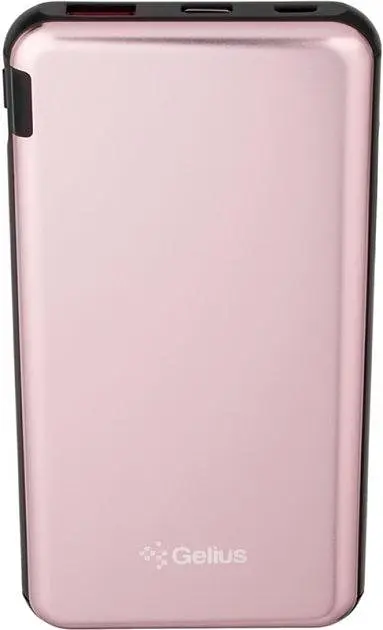 Портативна батарея Powerbank Gelius Pro UltraThinSteel GP-PB10-210 10000mAh Pink - фото 5