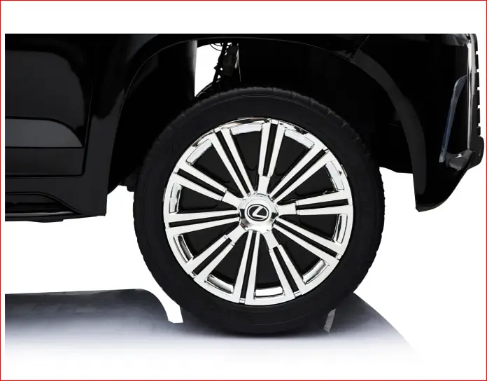 Електромобіль Ramiz Lexus LX570 пофарбований 2x12 на пульті управління, червоний (PA.DK-LX570.EXL.CR) - фото 10