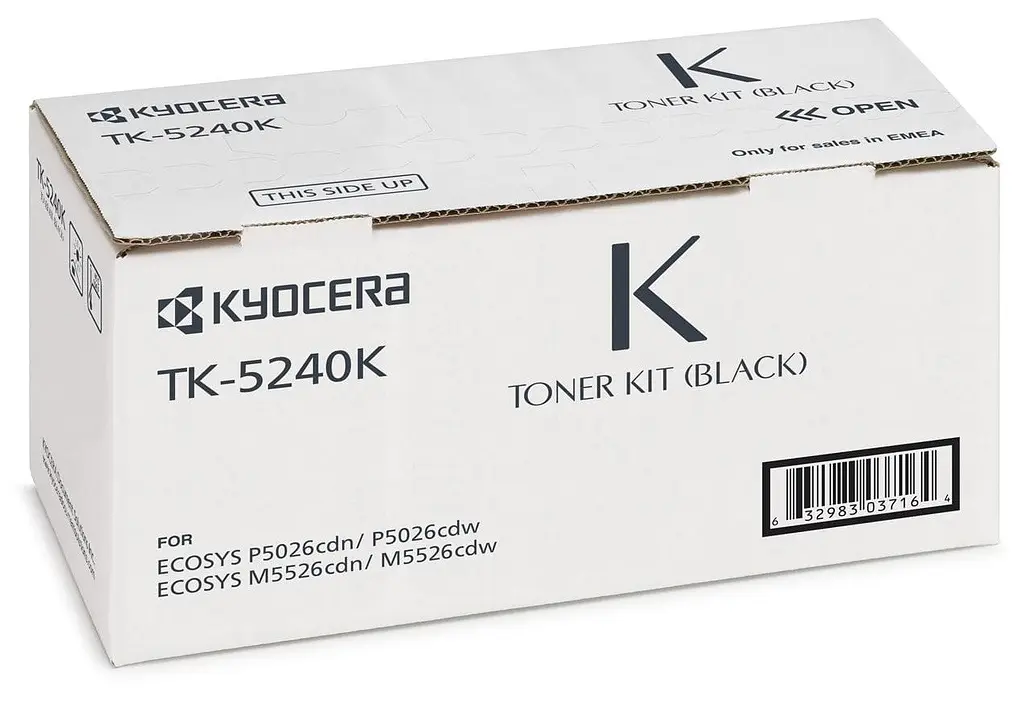 Картридж Kyocera TK-5240K (1T02R70NL0) чорний (6450699) - фото 3
