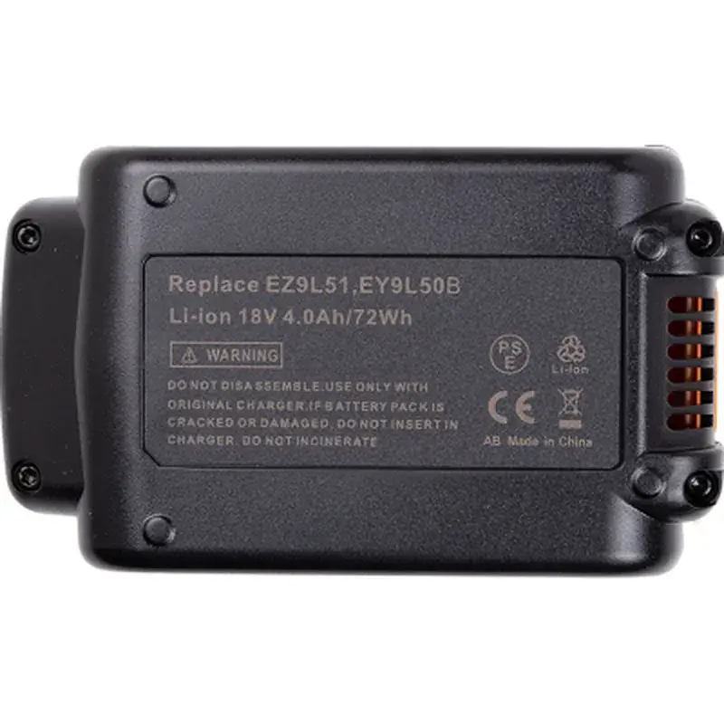 Акумулятор до електроінструменту PowerPlant для PANASONIC 18V 4.0Ah Li-ion (EY9L51B) (TB921140) - фото 2