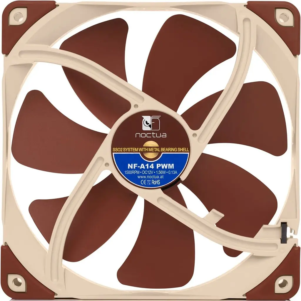 Вентилятор Noctua NF-A14 PWM 140mm - фото 3