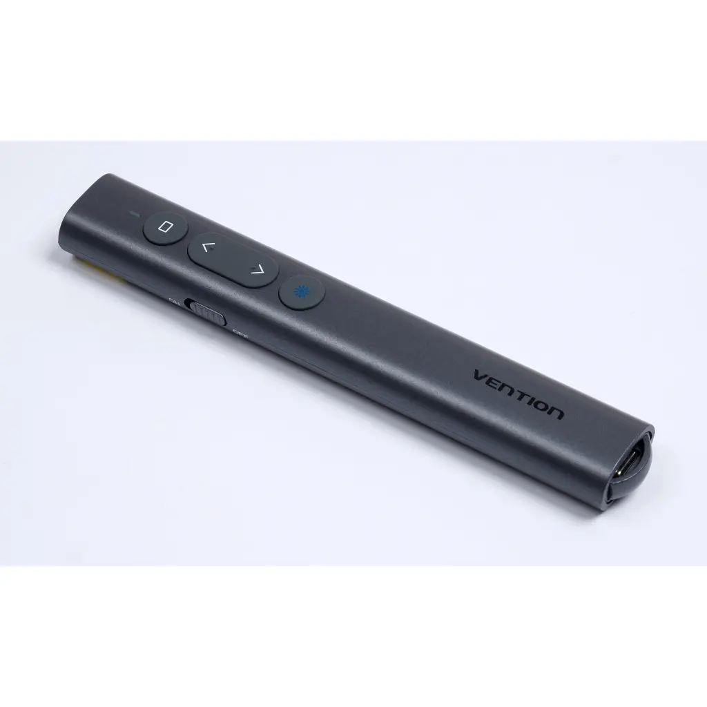 Презентер Vention PowerPoint Clicker with Red Laser Pointer Gray (KQIH0) - фото 3
