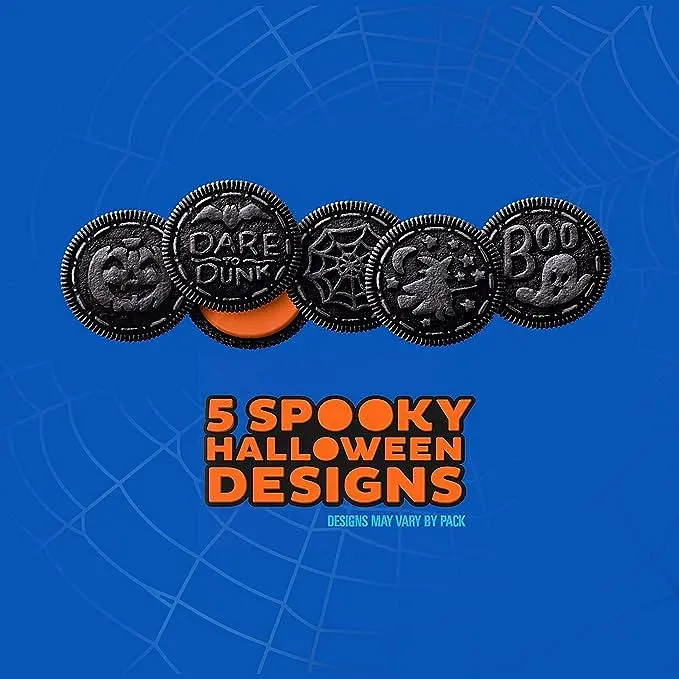 Печиво Oreo Orange Creme Chocolate Sandwich Cookies 30 Snack Packs 870 g - фото 5