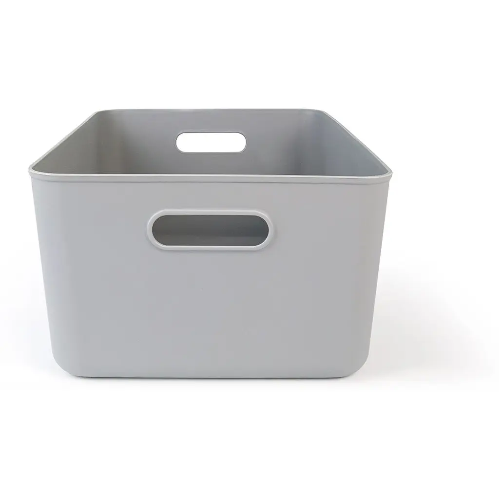 Ящик для хранения МВМ My Home FH-13 XL 360х257х160 мм серый (FH-13 XL GRAY) - фото 3
