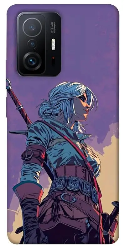 TPU чохол Demsky The witcher ciri для Xiaomi 11T / 11T Pro