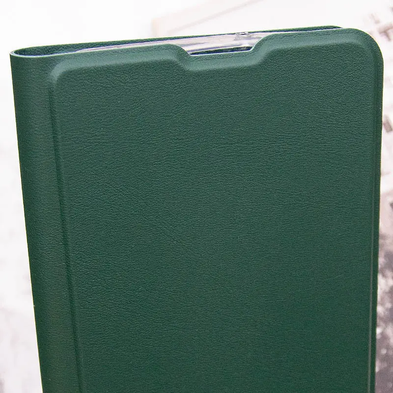 Кожаный чехол-книжка GETMAN Elegant (PU) для Xiaomi Poco X5 5G / Redmi Note 12 5G Зеленый - фото 8