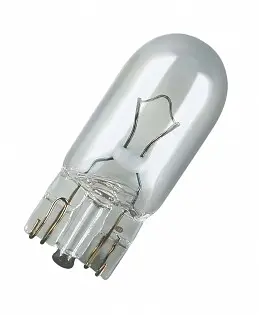 Комплект галогенових ламп OSRAM 2821-02B W3W 12V W2.1X9.5D 10X2 Blister - фото 3