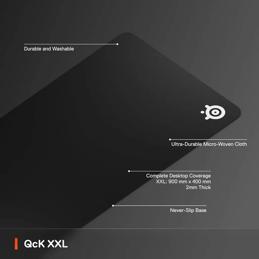 Игровая поверхность SteelSeries Qck XXL 900х400х2мм (63429) - фото 2