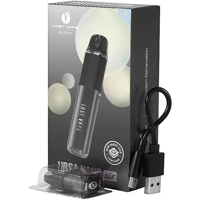 Электронная сигарета под-система Lost Vape Ursa Nano Air Pod 800mAh 2.5ml Kit Matte Black (15126) - фото 5