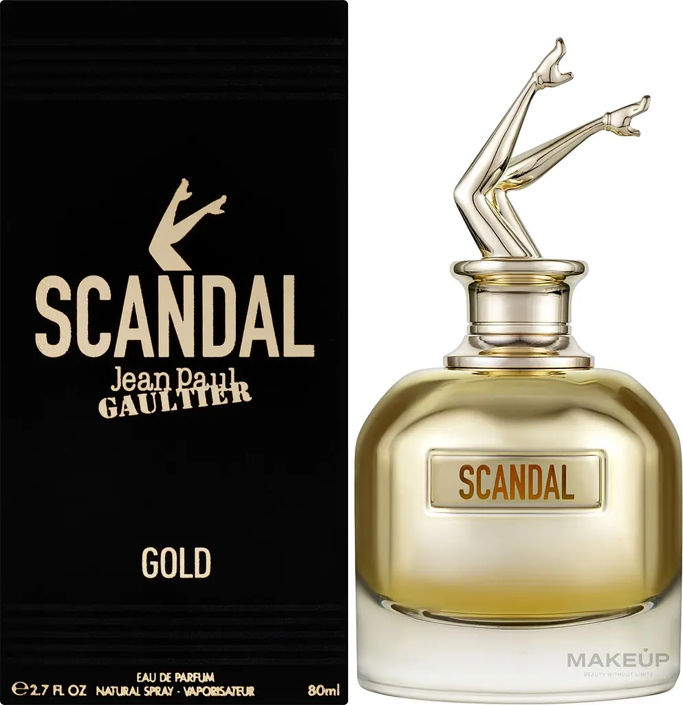 Парфюмированная вода Jean Paul Gaultier Scandal Gold 80 мл - фото 2