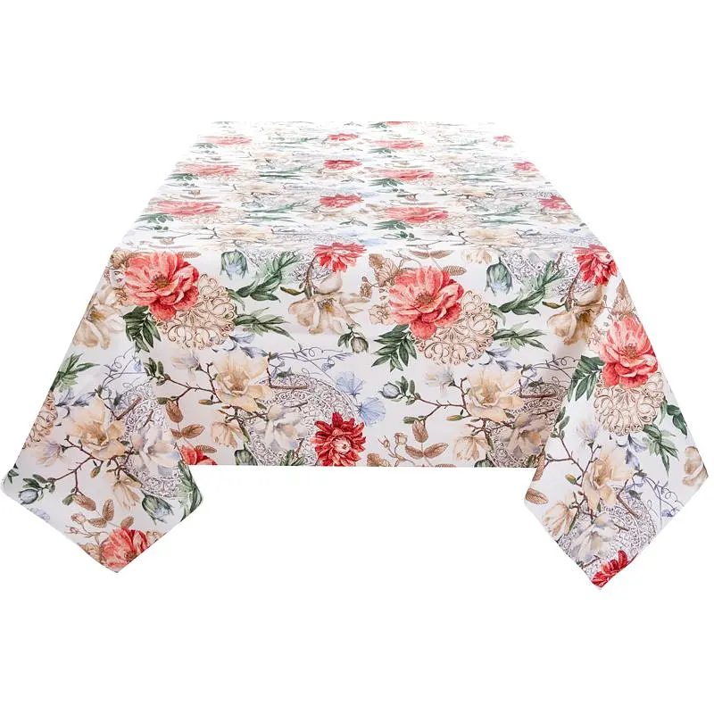 Скатертина Lefard Home Textile Eloise Rojo водовідштовхувальна, 180х140 см (715-275) - фото 2