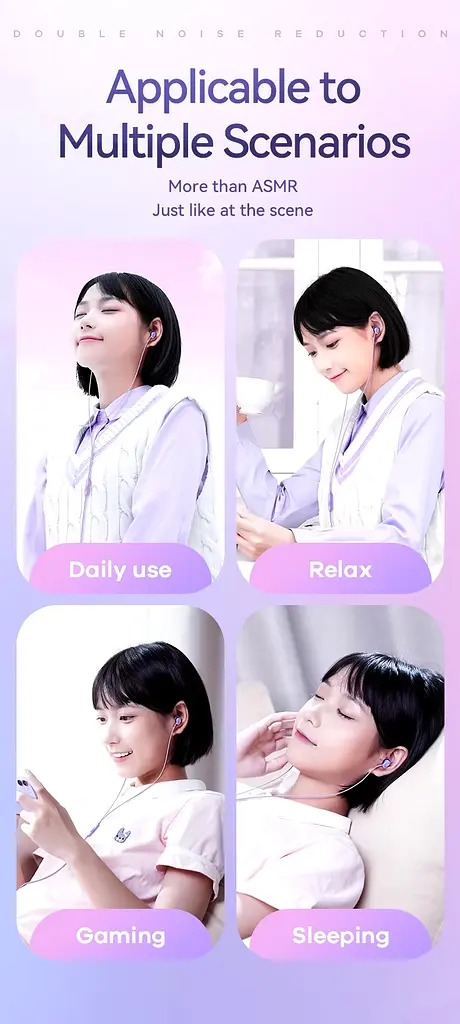 Наушники-затычки для сна Remax RM-518 Soft And Cozy, вакуумные, силиконовые ультрамягкие, Soft Touch, пассивное шумоподавление, White - фото 13