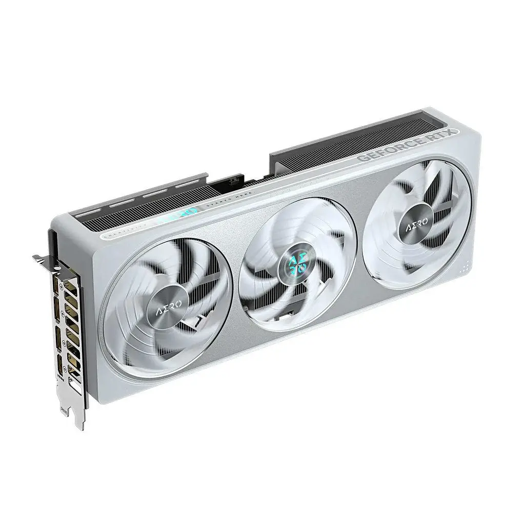 Видеокарта Gigabyte GeForce RTX 5070 AERO OC 12G (GV-N5070AERO OC-12GD) - фото 4