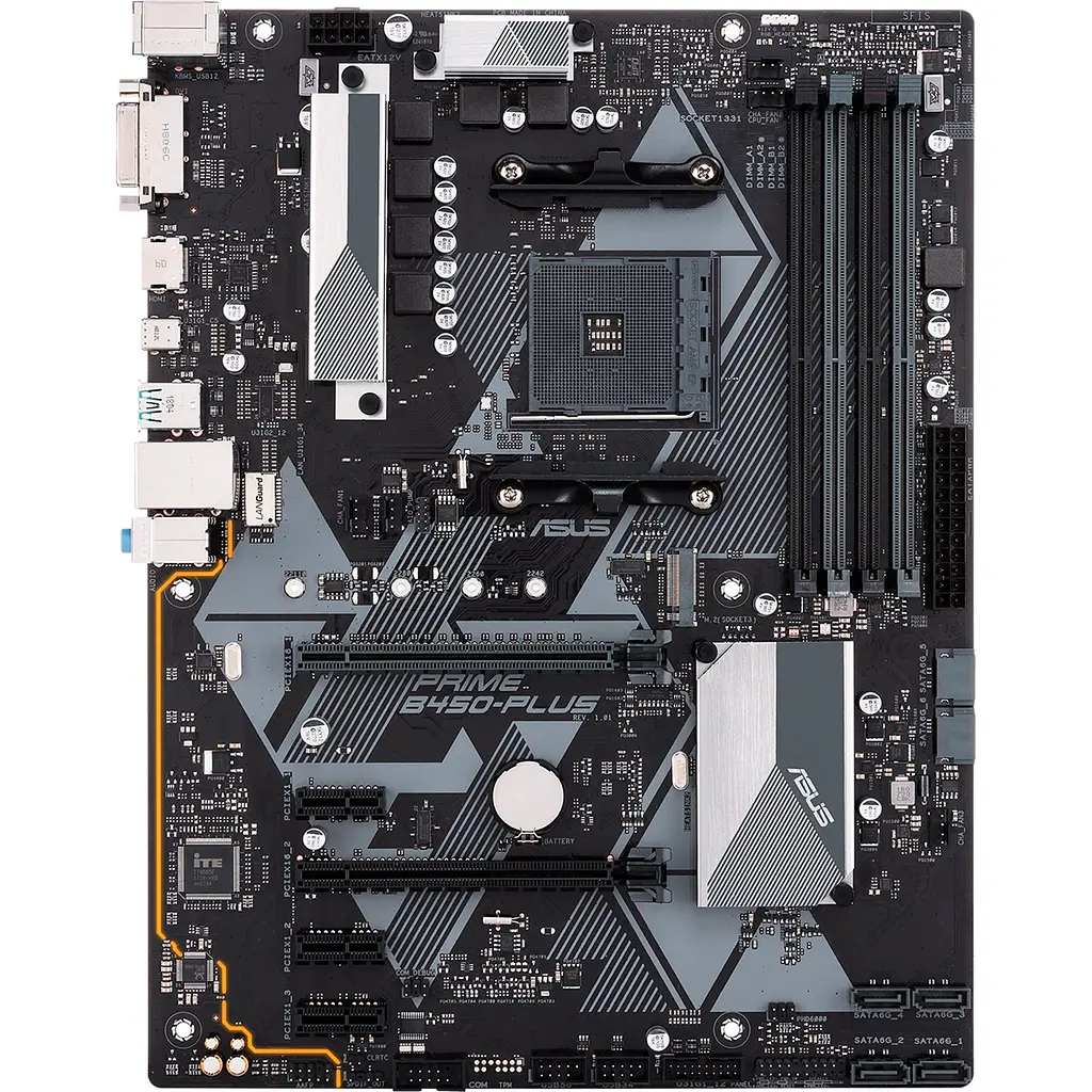 Материнська плата Asus Prime B450-PLUS (90MB0YN0-M0EAY0) [104426] - фото 5