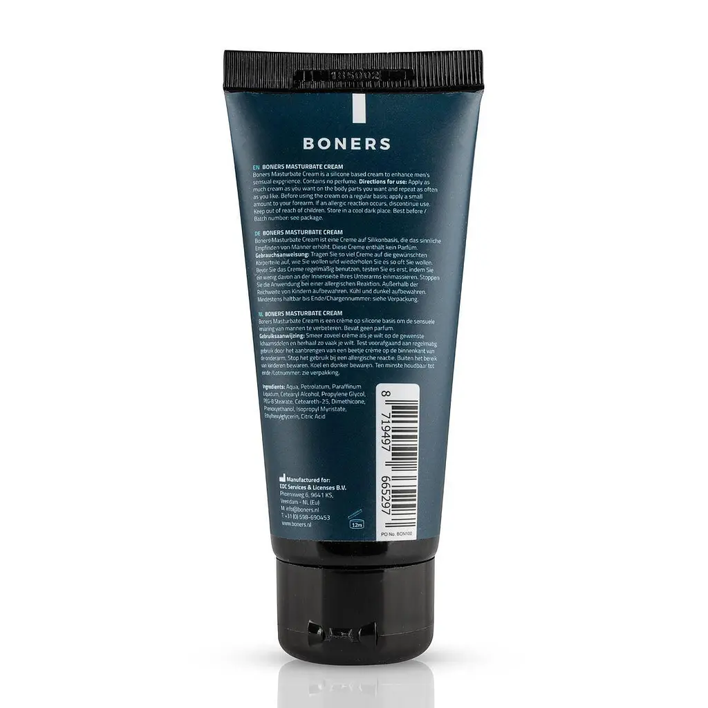 Крем для інтимного догляду зволожувальний Boners Personal Cream — легка текстура, без барвників, 100 мл - фото 3