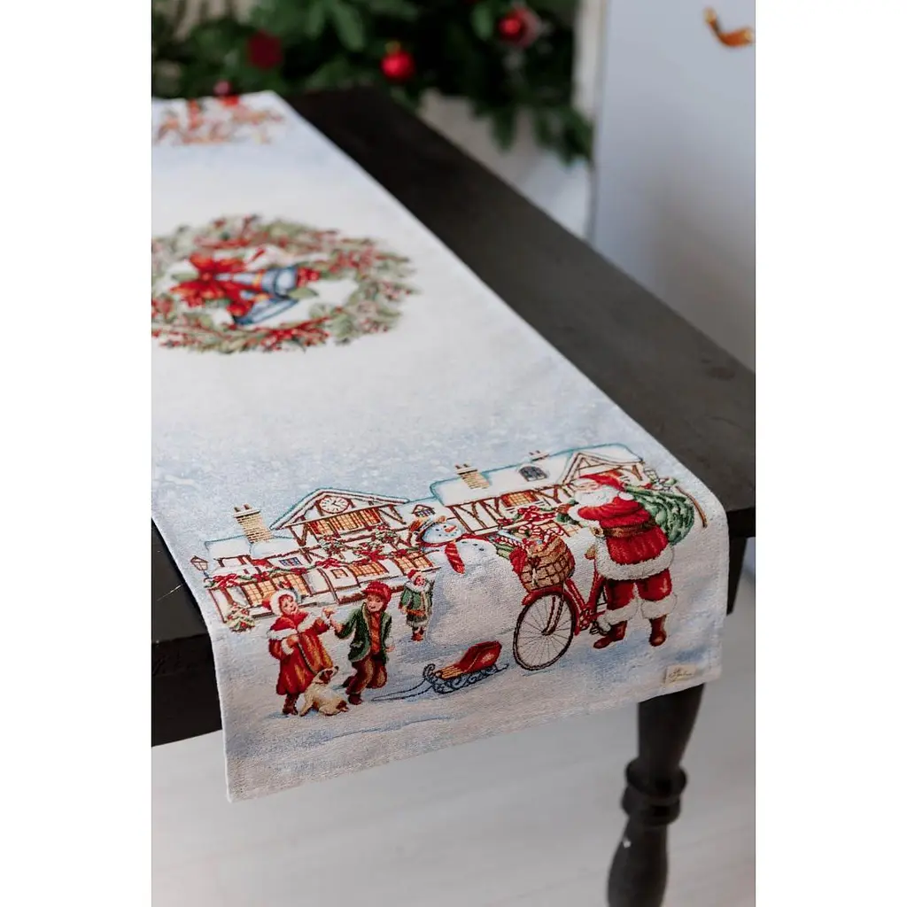 Доріжка гобеленова Прованс Carousel з люрексом 35 x 100 см (41775) - фото 2