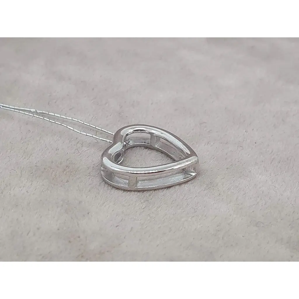 Золота підвіска Платон Серце. 3П122/00Б - фото 2