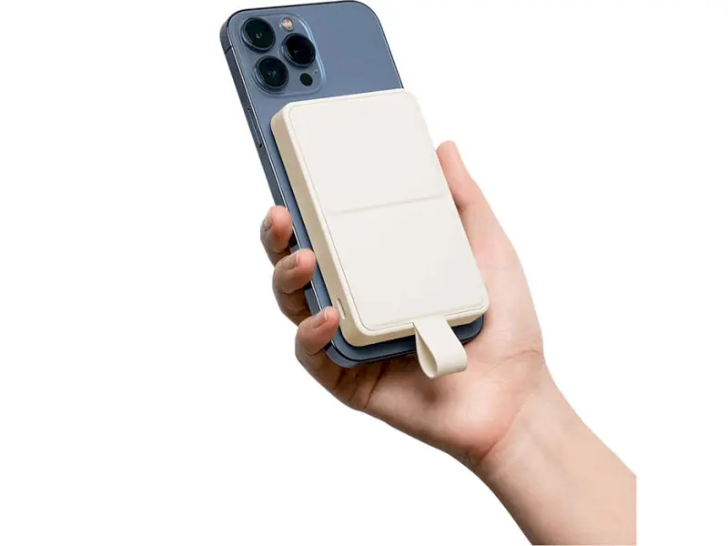 Зовнішній акумулятор (павербанк) Xiaomi 6000mAh 15W Magnetic White (BHR9074GL) - фото 11