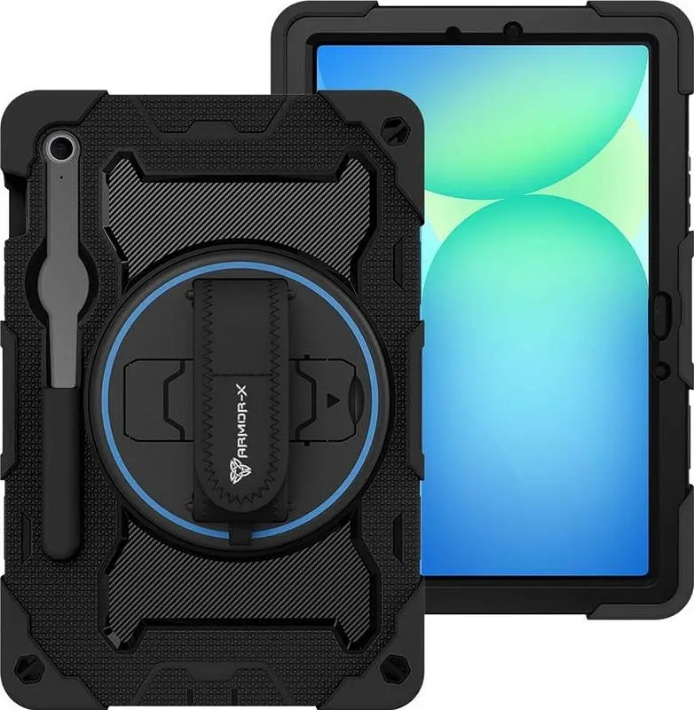 Чохол до планшета BeCover Horizontal handle Samsung Galaxy Tab S10 FE Plus (SM-X620/SM-X626) 13.1" Black (714568)